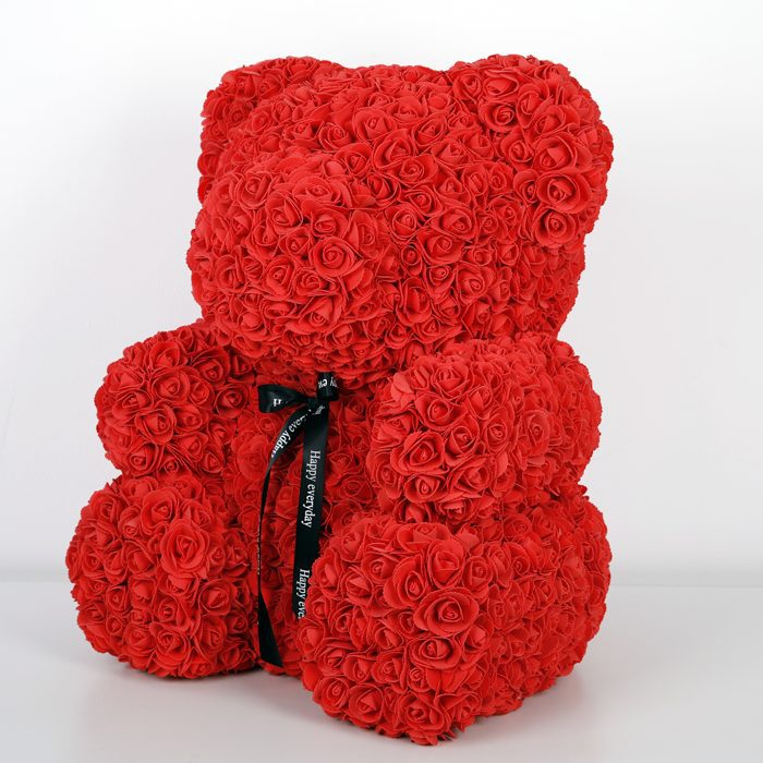 appealing red rose teddy bear 3