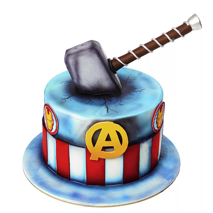 avengers hammer cake jpg