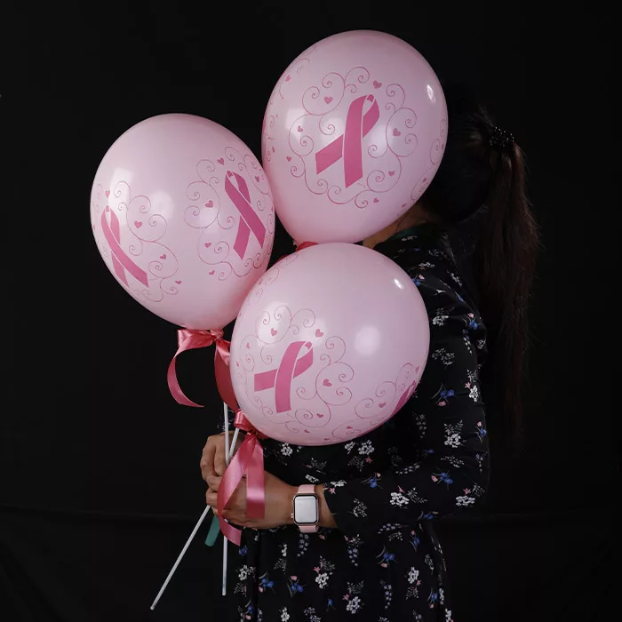 breast cancer support and awareness balloons jpg