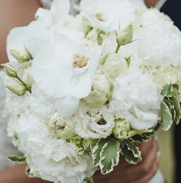 bridal bouquet all white copy