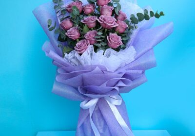delicate purple bouquet