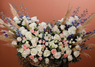 excelling flower basket