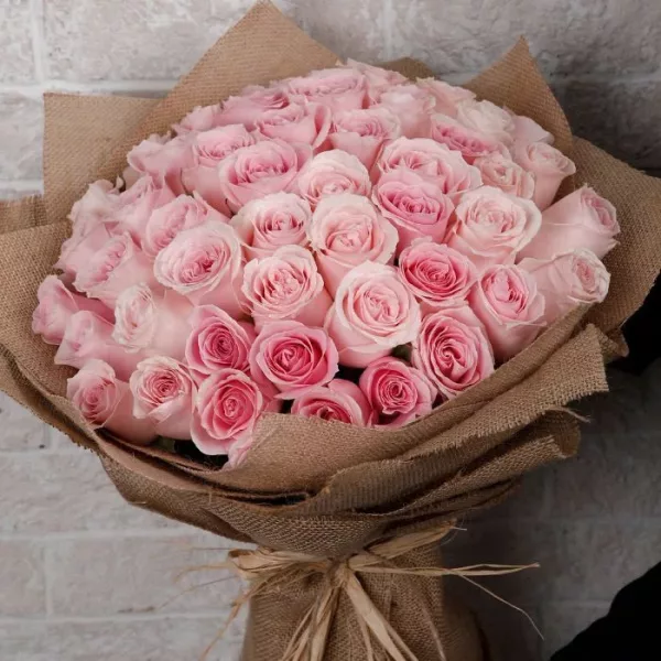 fascinating pink rose bouquet 2 jpg