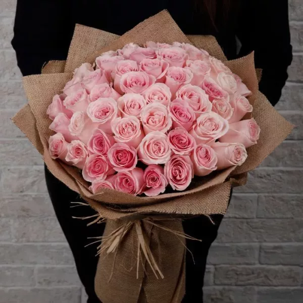 fascinating pink rose bouquet 3 jpg