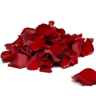 Fresh Red Rose Petals