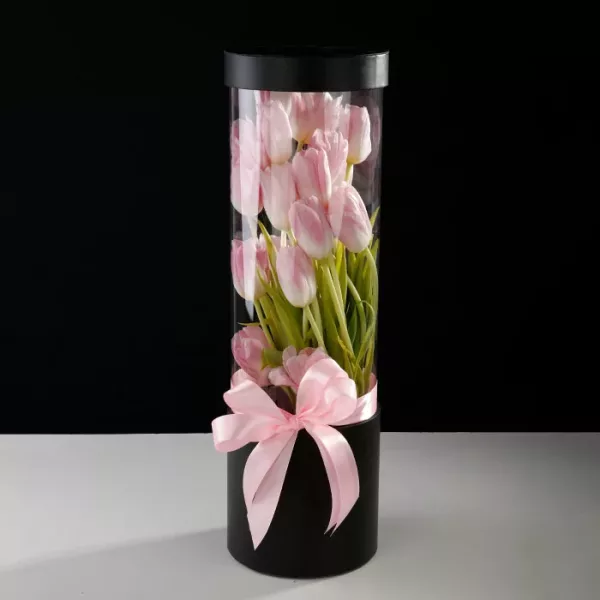 fresh tulips in a box jpg