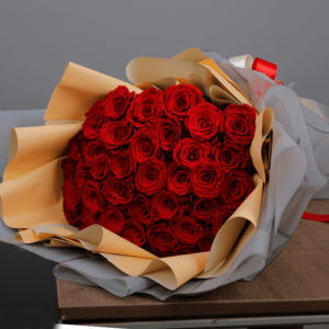 hand bouquet of appealing roses 2