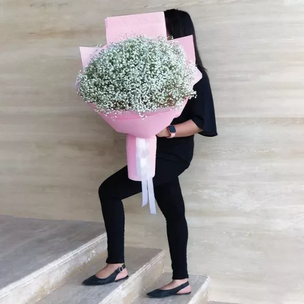 snowy gypsophila bouquet jpg