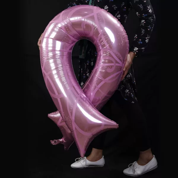 support the fight breast cancer awareness balloon jpg