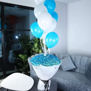 Luxurious Surprise with  Balloons