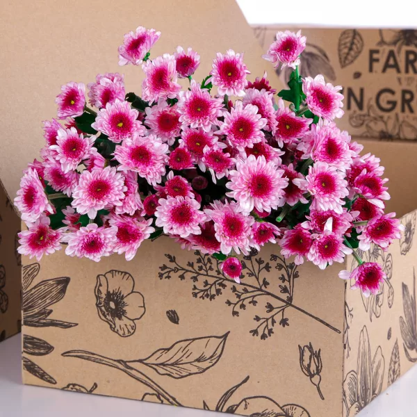 Chrysanthemum Spray Euro Malibu Pink