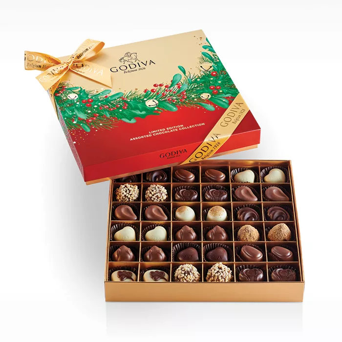 Holiday Gift Box Assorted Chocolates 36 pc 2 jpg
