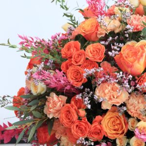 Aesthetic Masterpiece flower arrangement by Black Tulip Flowers