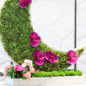 Crescent Masterpiece flower arrangement by Black Tulip Flowers