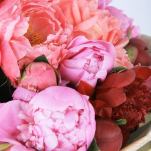 Delicate Peonies bouquet by Black Tulip Flowers
