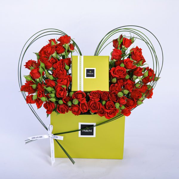 Eminent Love by Black Tulip Flowers