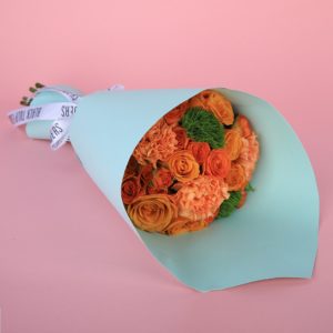 Enthusiastic Combination hand bouquet by Black Tulip Flowers