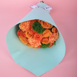 Enthusiastic Combination hand bouquet by Black Tulip Flowers