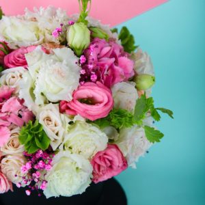 Enticing Combination by Black Tulip Flowers