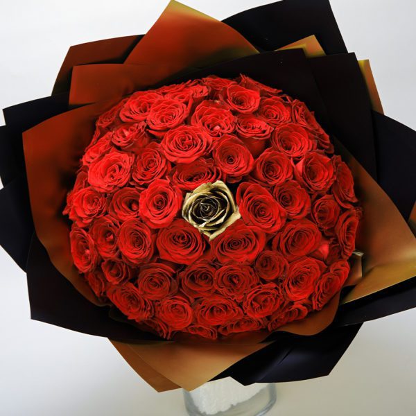 Golden Love Hand Bouquet