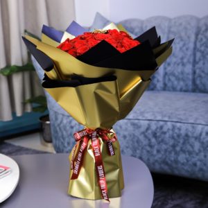 Golden Love Hand Bouquet