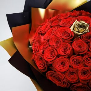 Golden Love Hand Bouquet