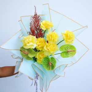 Lemony Bouquet by Black Tulip Flowers