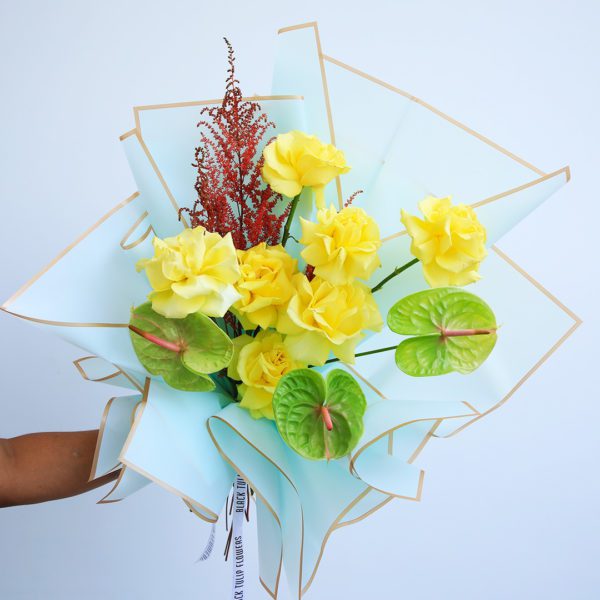 Lemony Bouquet by Black Tulip Flowers
