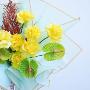 Lemony Bouquet by Black Tulip Flowers