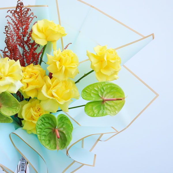 Lemony Bouquet by Black Tulip Flowers
