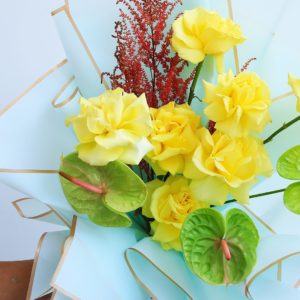 Lemony Bouquet by Black Tulip Flowers