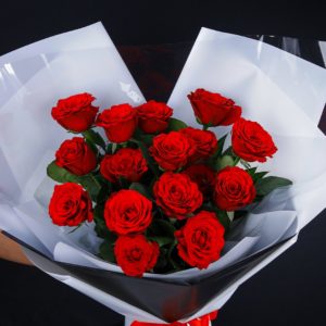 Lovely Red bouquet by Black Tulip Flowers