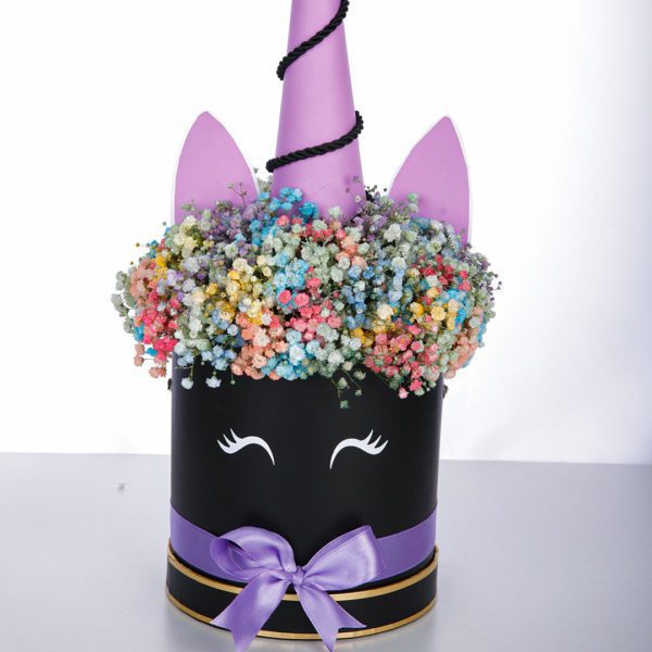 Majestic Rainbow Box by Black Tulip Flowers