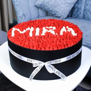 Majestic Round Arrangement - MIRA by Black Tulip Flowers