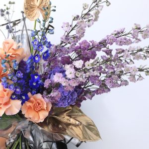Mauve Exotic Bouquet by Black Tulip Flowers