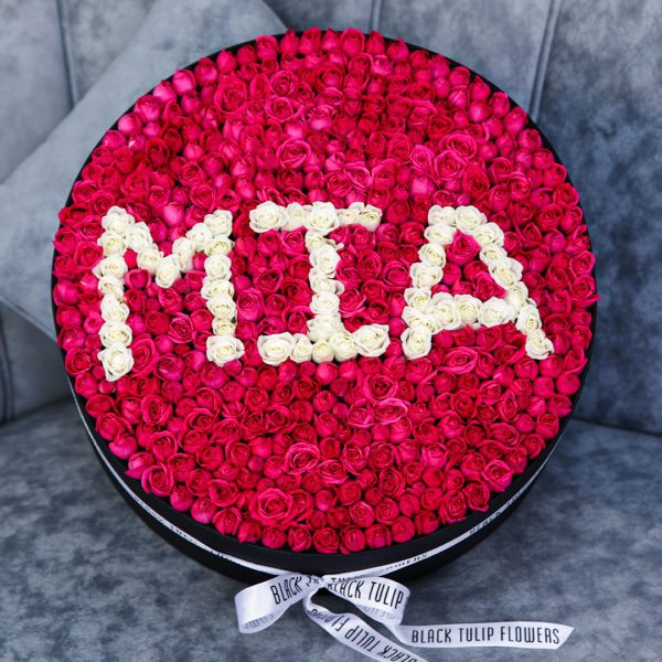 My Beloved - MIA Flower Box by Black Tulip Flowers