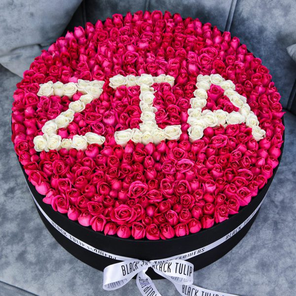 My Darling - ZIA flower box by Black Tulip Flowers