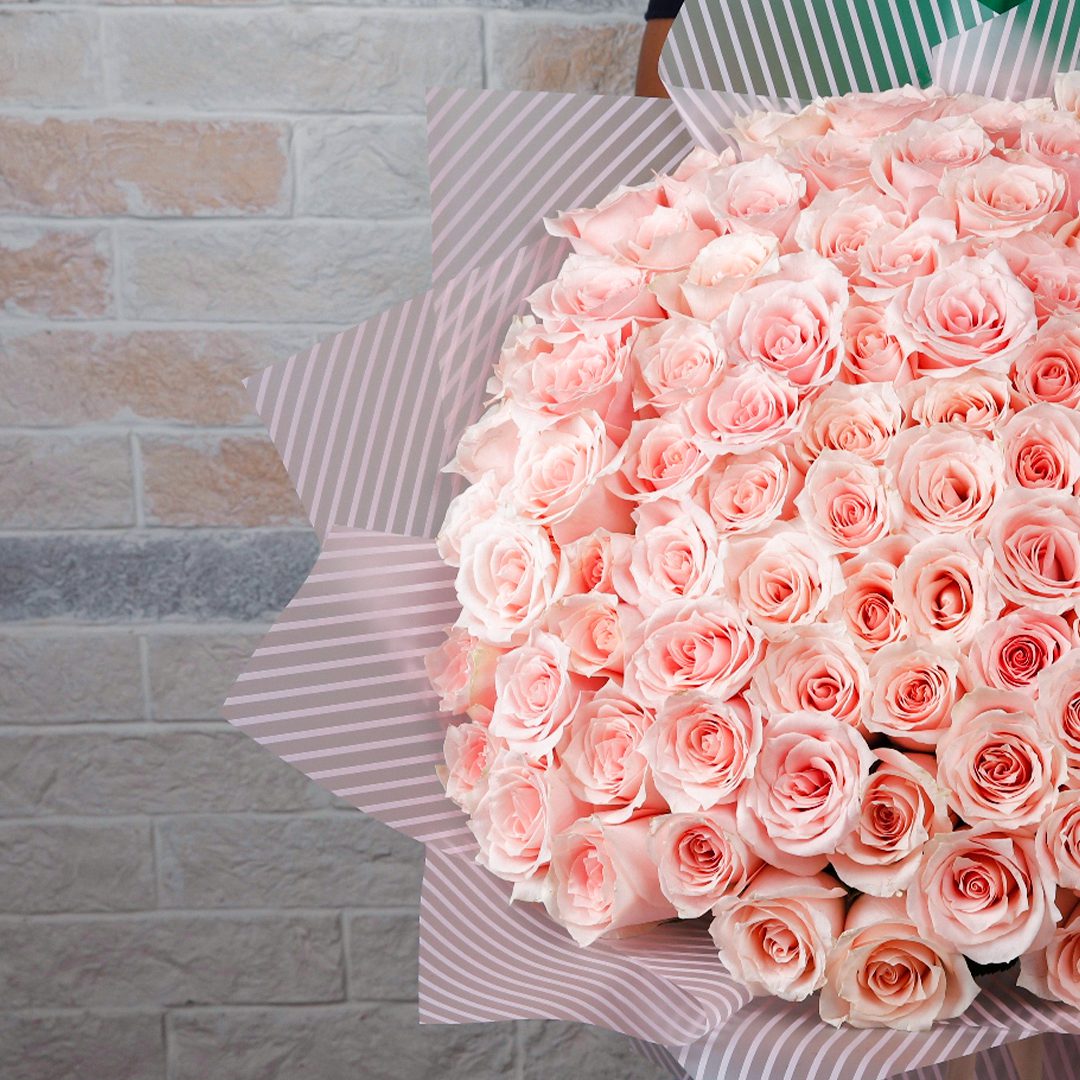 Pink Elegance bouquet by Black Tulip Flowers
