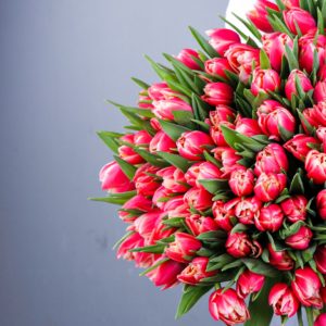 Rare Beauty - Tulips bouquet by Black Tulip Flowers