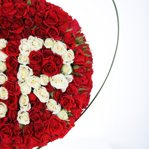 Red Couple Bouquet by Black Tulip Flowers