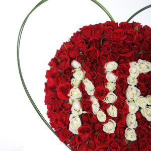 Red Couple Bouquet by Black Tulip Flowers