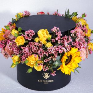 Summer Love Sunflower Box by Black Tulip Flowers