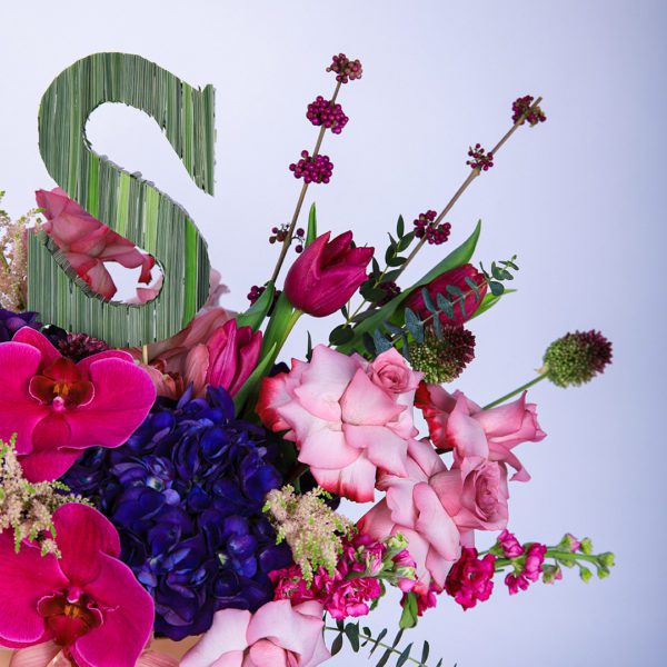 Sweet Superior flower box by Black Tulip Flowers.