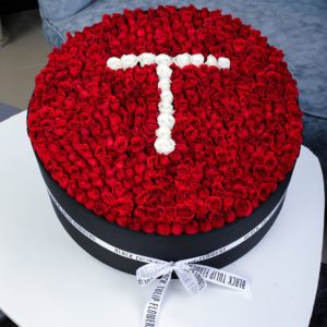 Tempting Round Arrangement - T by Black Tulip Flowers