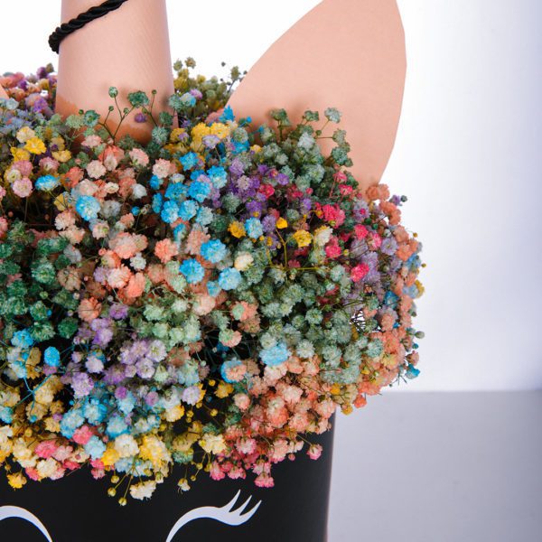 Unicorn Rainbow flower box by Black Tulip Flowers.