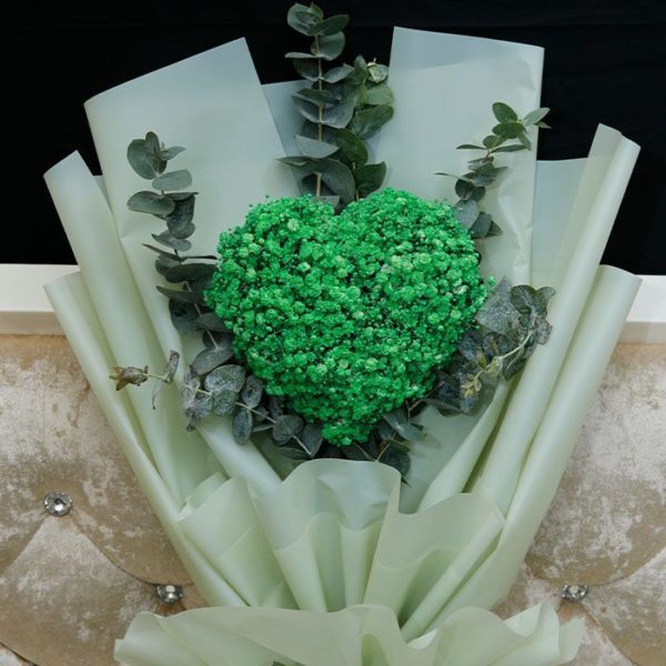 you are my heart gypsophila bouquet 3