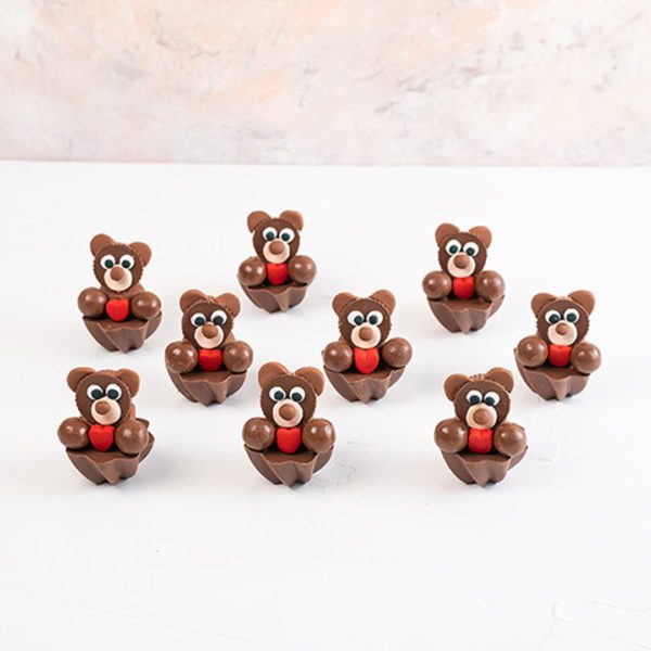 9 Assorted Chocolate Teddies