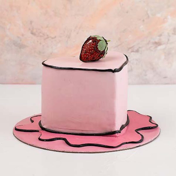 1kg Heart Cartoon Cake