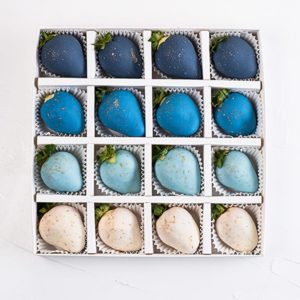 Blue Ombre Strawberries