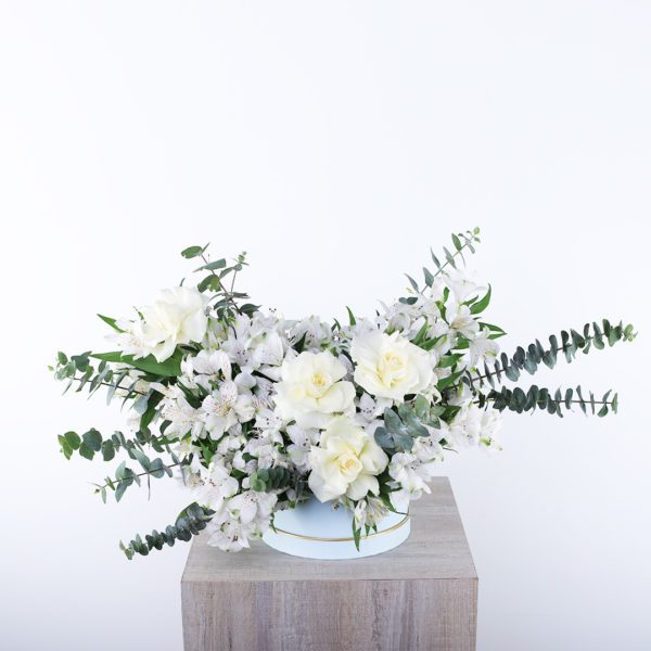 Victorious Combination flower box by Black Tulip Flowers